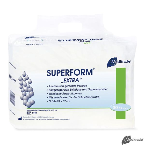 Superform Extra Inkontinenzvorlagen grün