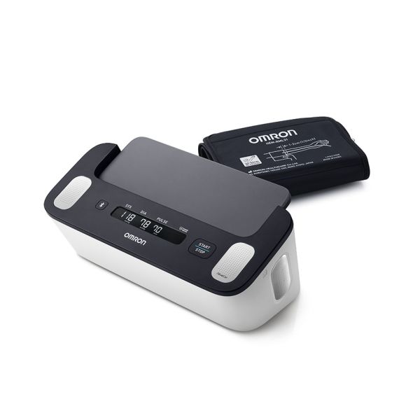 OMRON Oberarm-Blutdruckmessgerät Complete mit EKG-Funktion