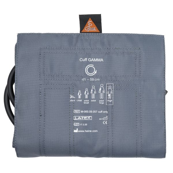 Klettenmanschette komplett, 1-Schlauch, Oberschenkel