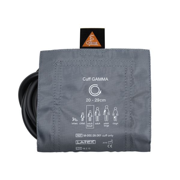 Klettenmanschette komplett, 2-Schlauch, Erwachsene klein