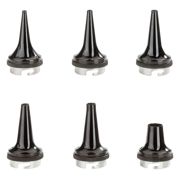 Dauergebrauchs-Trichter schwarz (6 Stck.)