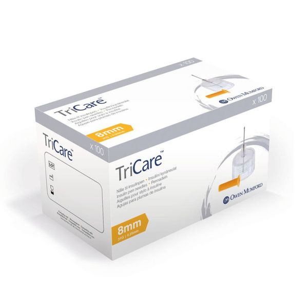 TriCare Pennadeln 31 G, 0,25 x 8 mm (100 Stck.)