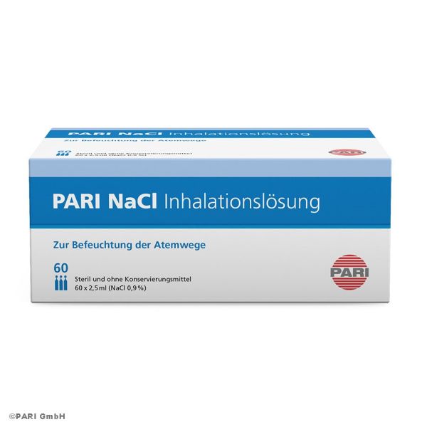 PARI NaCl Inhalationslösung 0,9% (60 Ampullen à 2