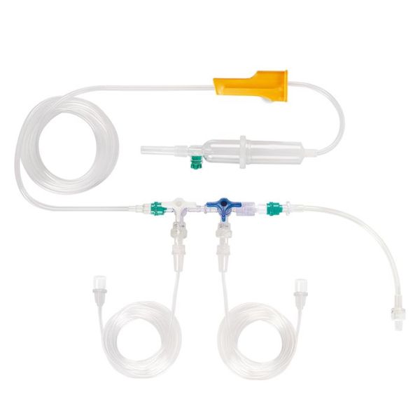 TIVA-Set Infusionssystem, 2-fach mit 2 Anschlussleitungen (10 Stck.)
