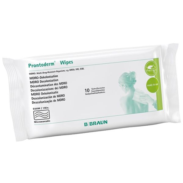 Prontoderm Wipes (10 Stck.) feuchte Einmaltücher zur MRE-