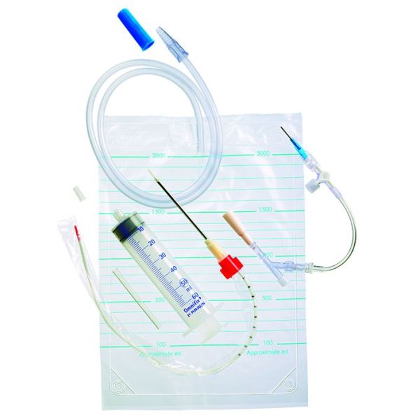 Pleuracan A Komplett-Set zur Pleura- und Thoraxdrainage nach Matthys