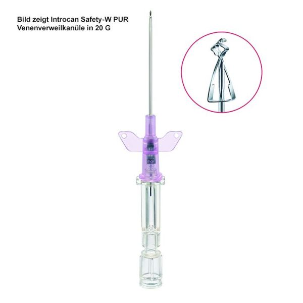 Introcan Safety-W PUR Venenverweilkanüle 16 G