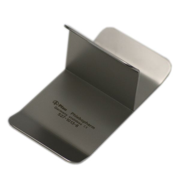 Metallkeil 15 x 7,7 x 8,5 cm zur Fixierung der Rollmanschetten