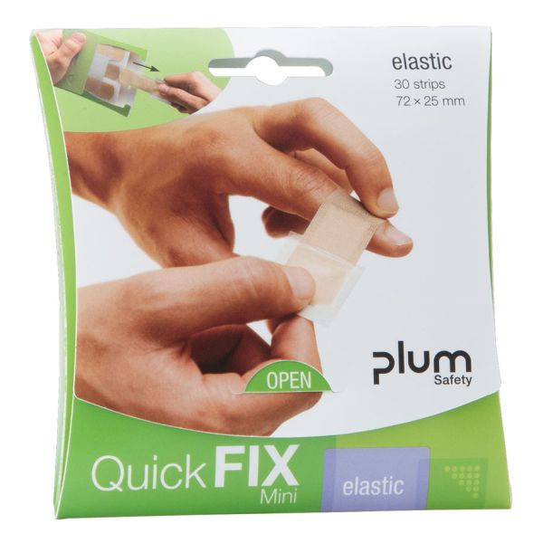 QuickFix Mini Pflasterpackung inkl. 30 Pflasterstrips elastic