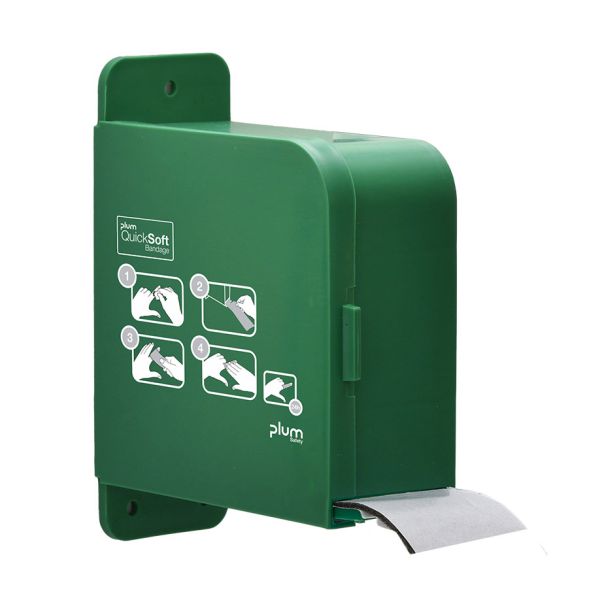 QuickSoft Spender inkl. 1 Bandage schwarz