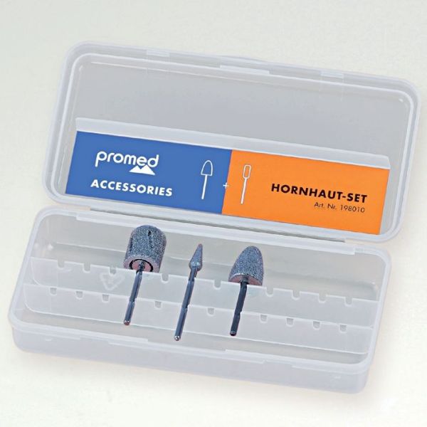 Schleifkörper-Set Hornhaut 0