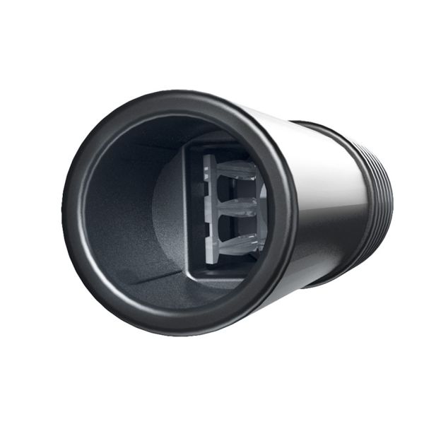 HF-Kabel bipolar, Flachstecker gewinkelt 5 m