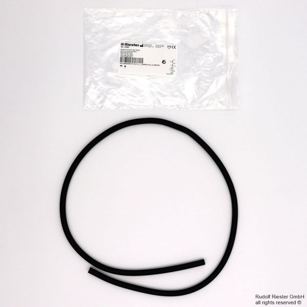 Latexschlauch, schwarz 0