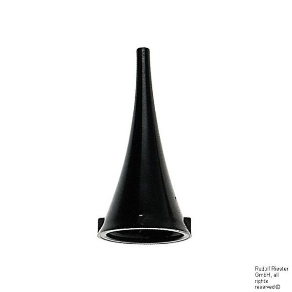 Ohrtrichter, wiederverwendbar, Ø 2 mm, schwarz