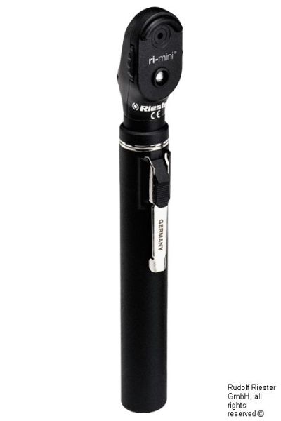 ri-mini Ophthalmoskop XL 2,5 V, schwarz