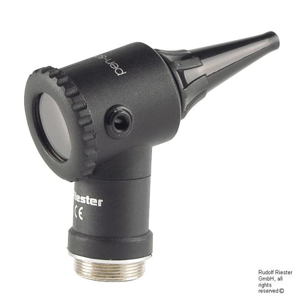 ri-mini F.O. Otoskopkopf XL 2,5 V, schwarz