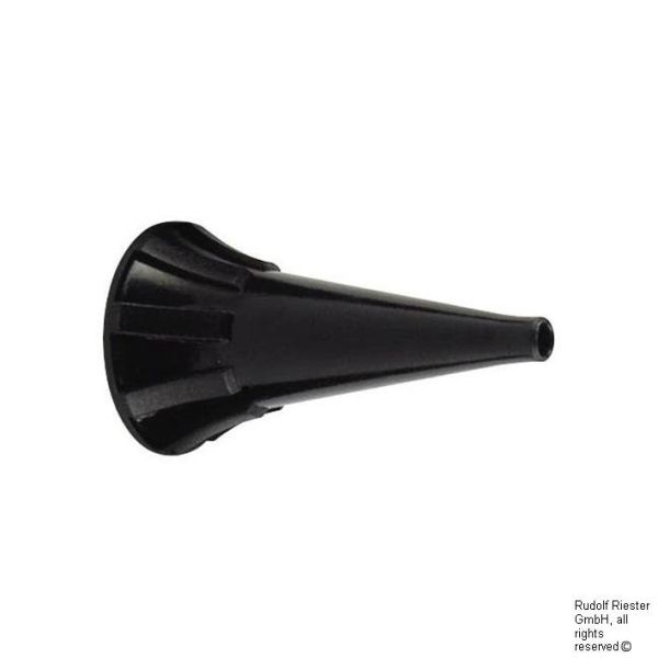 Trichter, wiederverwendbar, Ø 2,5 mm, schwarz (10 Stck.)