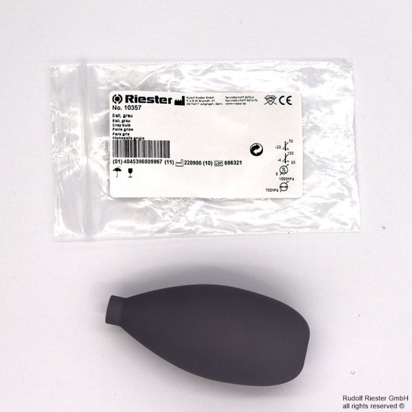 Ball grau, latexfrei, für ri-san 0