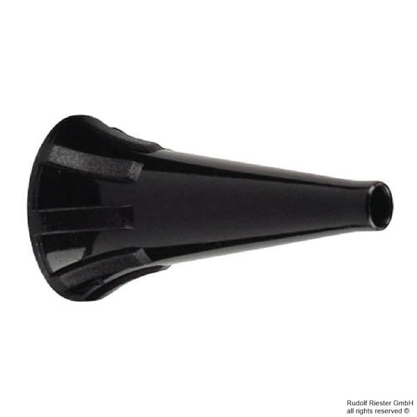 Einmal-Ohrtrichter, Ø 4 mm, schwarz (100 Stck.)