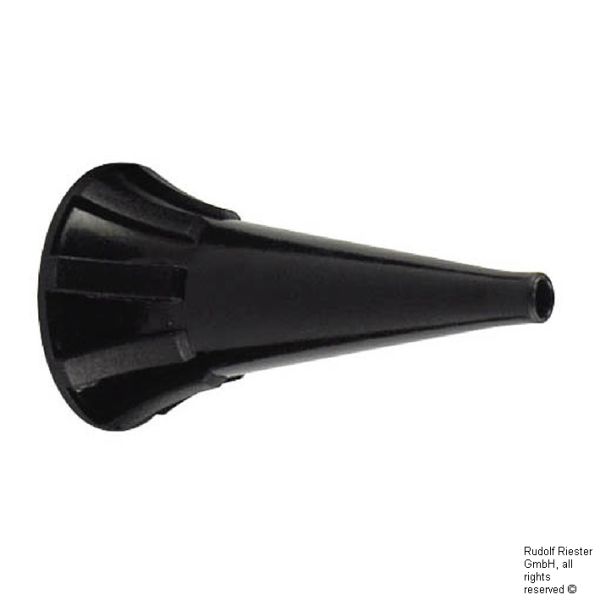 Einmal-Ohrtrichter, Ø 2,5 mm, schwarz, für e-scope (100 Stck.)