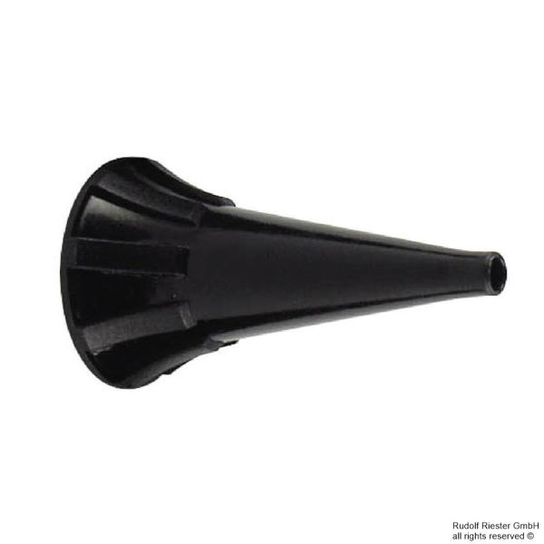 Einmal-Ohrtrichter, Ø 2,5 mm, schwarz (100 Stck.)