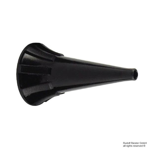 Einmal-Ohrtrichter, Ø 3 mm, schwarz (1000 Stck.)