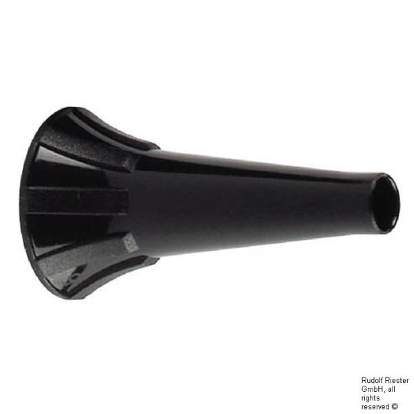 Einmal-Ohrtrichter, Ø 5 mm, schwarz (100 Stck.)