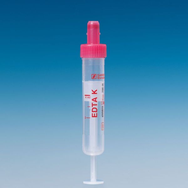 S-Monovetten 4 ml, 75 x 15 mm, K3 EDTA