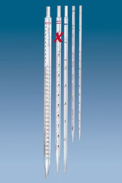 Serologische Pipetten 10 ml wattiert