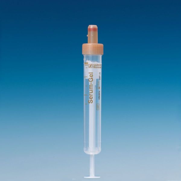 S-Monovetten 7,5 ml, 92 x 15 mm, Serum-Gel CAT