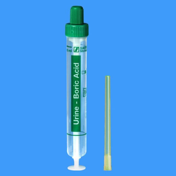 Urin-Monovetten 10 ml, Luer, 102 x 15mm, Borsäure