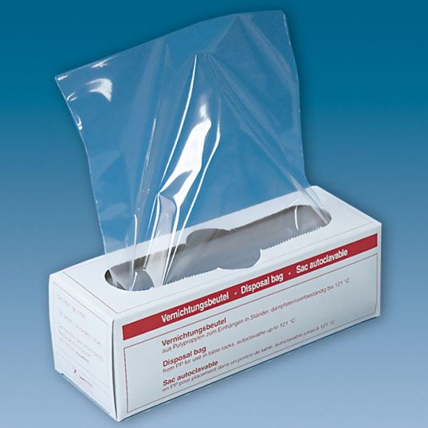 Vernichtungsbeutel 200 x 300 mm aus Polypropylen