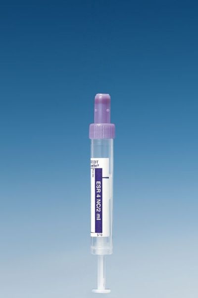 S-Monovetten 2 ml, 66 x 11 mm, BSG/4 NC