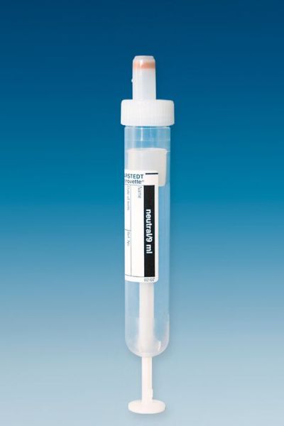 S-Monovetten 9 ml, 92 x 16 mm, ohne Präp.