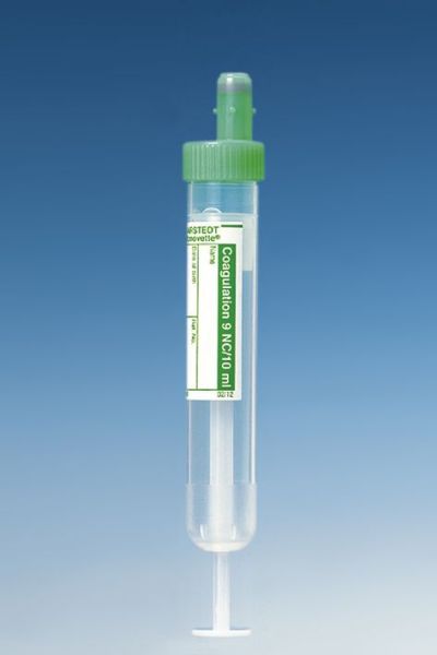 S-Monovetten 10 ml, 92 x 16 mm, Citrat 3