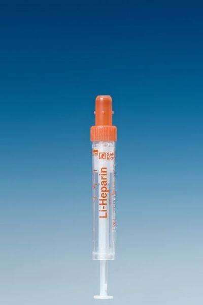 S-Monovetten 2,7 ml, 66 x 11 mm, Lithium-Heparin