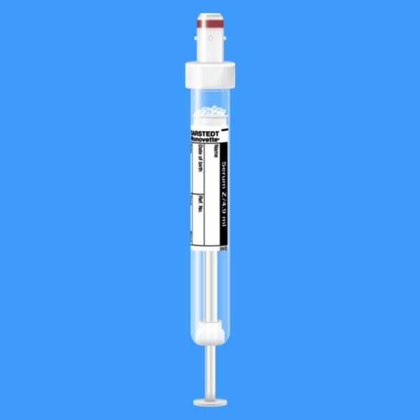 S-Monovetten 4,9 ml, 90 x 13 mm, Serum CAT