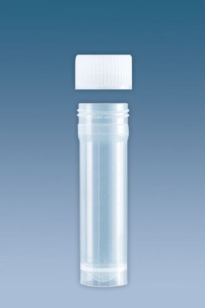 PP-Röhrchen 15 ml, 76 x 20 mm, mit beiliegendem Verschluss (500 Stck.)