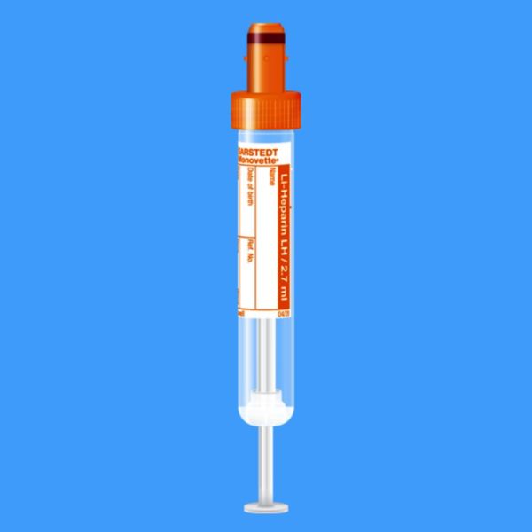 S-Monovetten 2,7 ml, 75 x 13 mm Lithium- Heparin