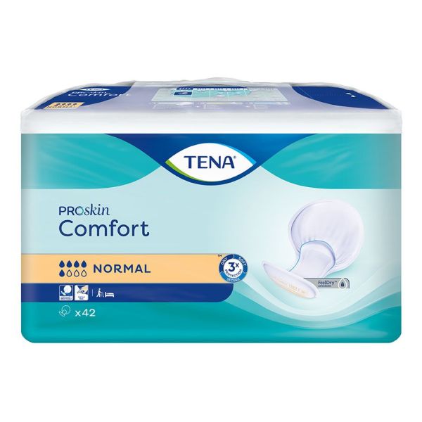 TENA Comfort Normal pfirsich, Inkontinenzeinlagen (3 x 42 Stck.)