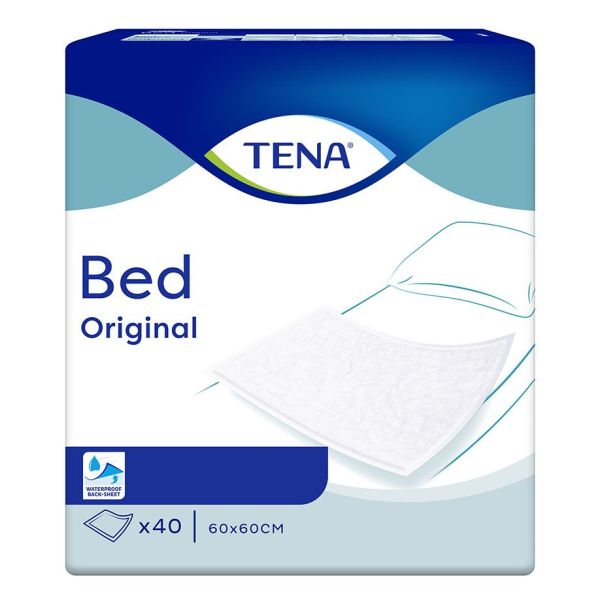 TENA Bed Original (4 x 40 Stck.), Bettschutzeinlagen 60 x 60 cm weiß