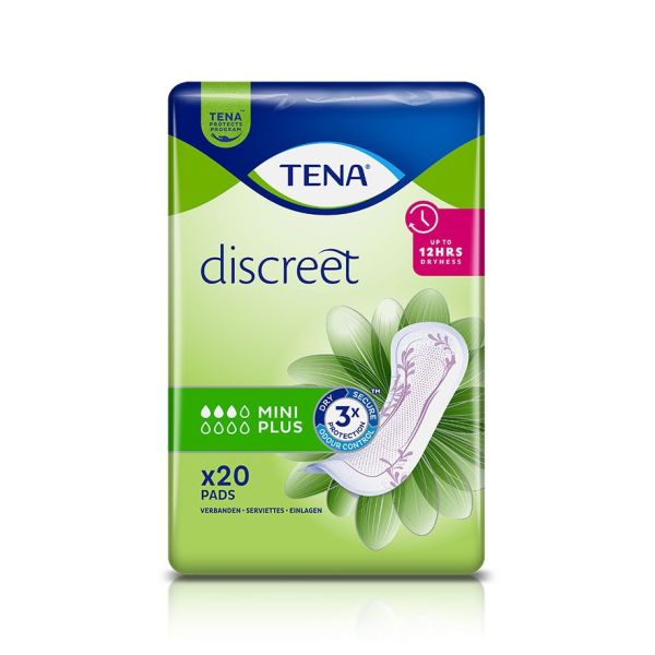 TENA Lady Discreet Mini Plus, Inkontinenzeinlagen (6 x 20 Stck.)