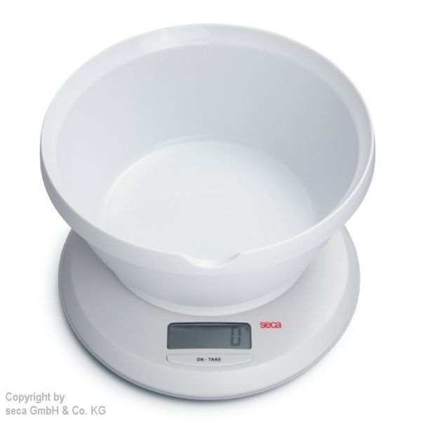 digitale Diät- und Küchenwaage seca culina 852 mit Universalschüssel