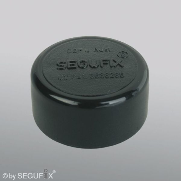 SEGUFIX-Magnetknopf schwarz/segufix.com