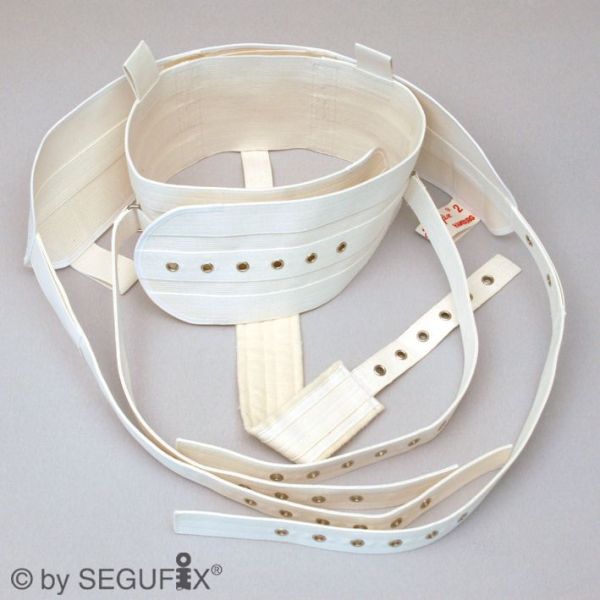 SEGUFIX-Standard mit Schrittgurt Gr. M lange Befestigungsgurte