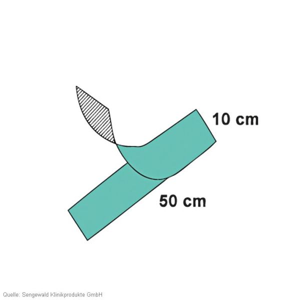 OP-Klebestreifen Standard steril, 10 x 50 cm #R591050-1#