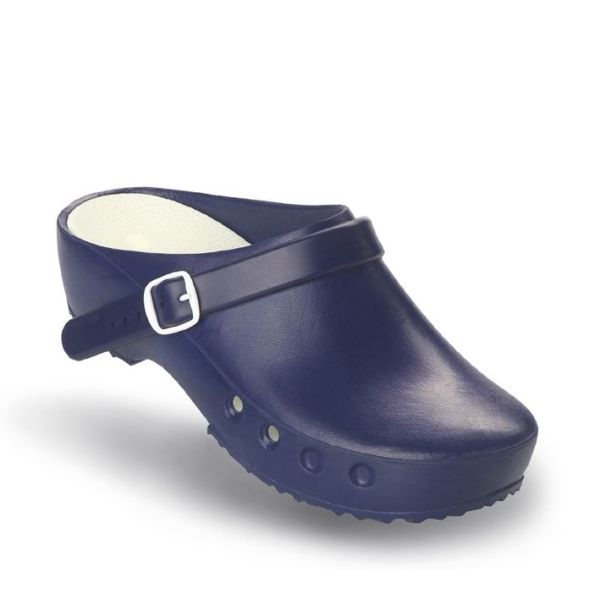 antist. ChiroClogs Classic mit Fersenriemen blau