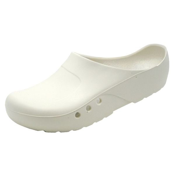 antist. ChiroClogs Economy ohne Fersenriemen weiß