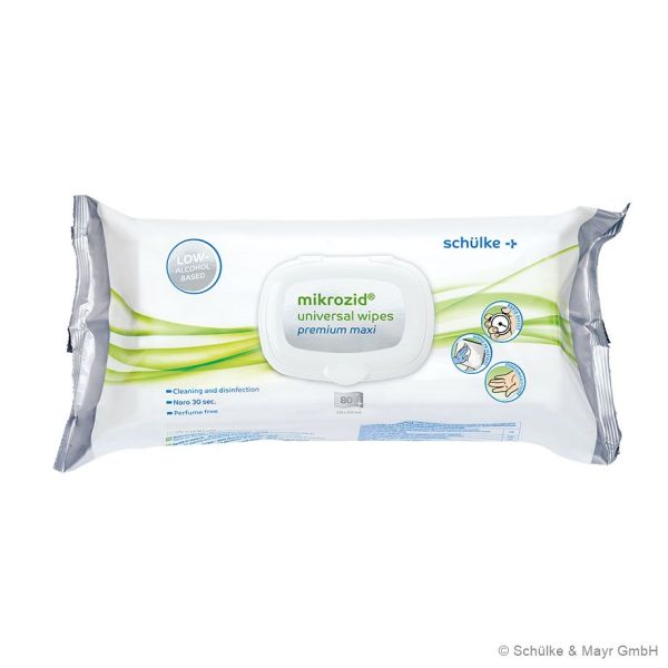 mikrozid universal wipes premium maxi Desinfektionstücher (80 T.)