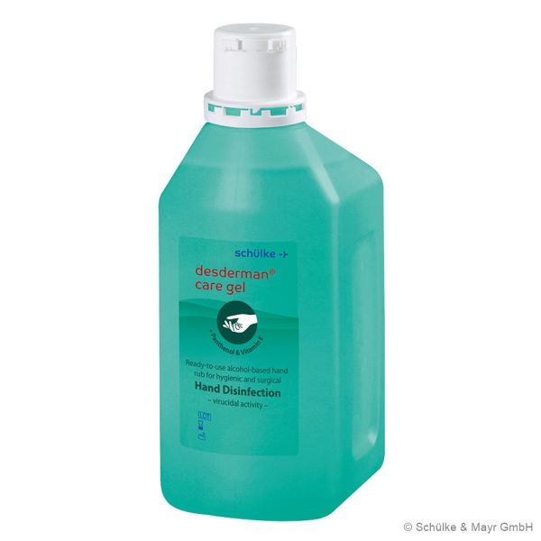 desderman care gel 1 Ltr. Händedesinfektion